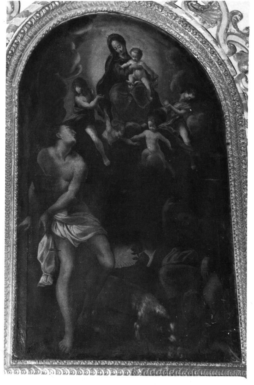Madonna con Bambino e Santi (dipinto) - ambito modenese (seconda metà sec. XVII)