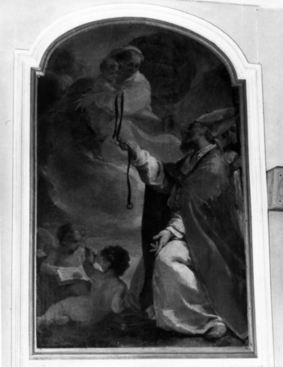 Sant'Agostino (dipinto) di Gandolfi Ubaldo (metà sec. XVIII)