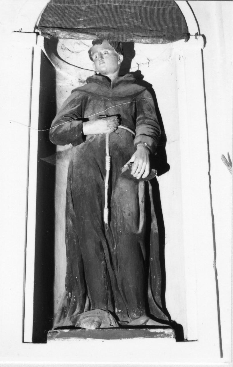 Sant'Antonio da Padova (statua) - bottega emiliana (sec. XVII)
