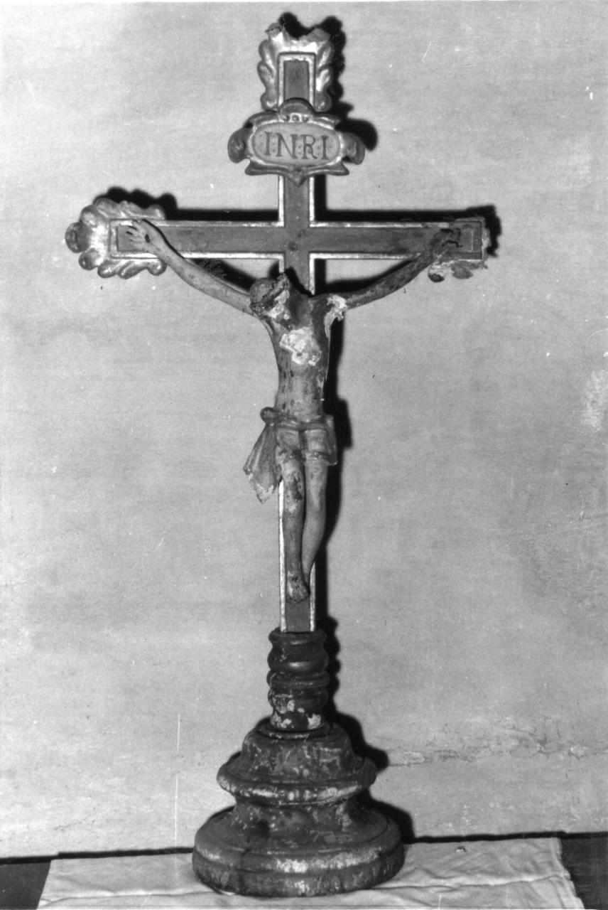 croce d'altare - bottega modenese (prima metà sec. XVIII)