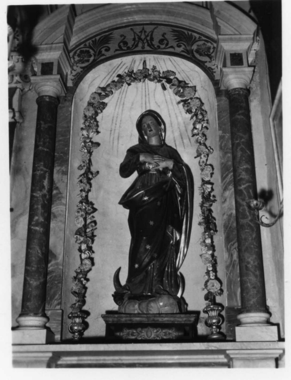 Madonna Immacolata (statua) - bottega emiliana (prima metà sec. XVIII)