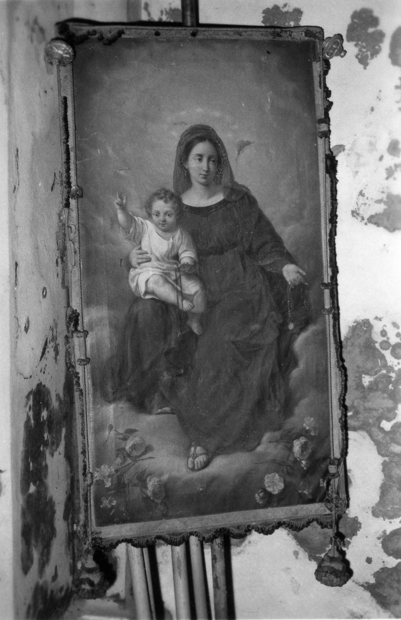 Madonna del Rosario (dipinto) - ambito modenese (metà sec. XIX)