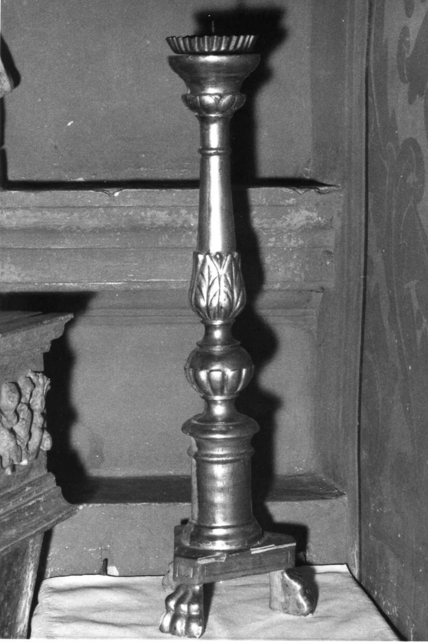 candeliere, serie - bottega reggiana (sec. XIX)