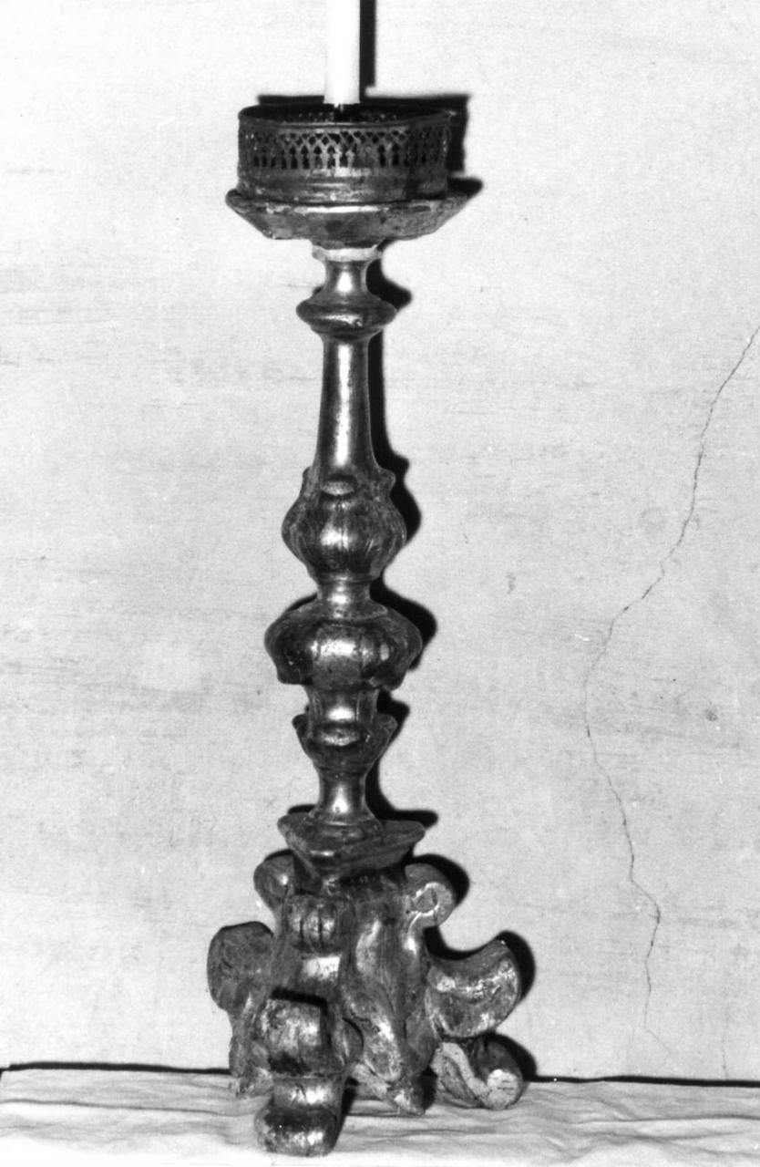 candeliere, serie - bottega reggiana (sec. XVIII, sec. XIX)