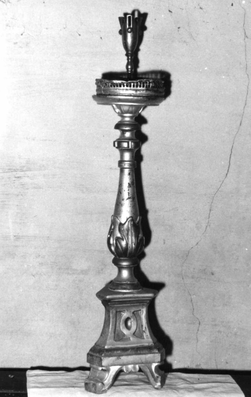 candeliere, serie - bottega emiliana (sec. XIX)