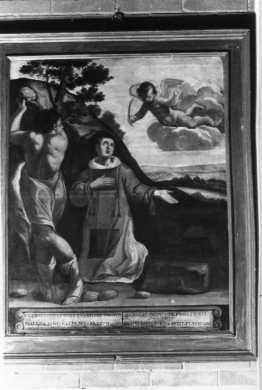 lapidazione di Santo Stefano (dipinto) - ambito emiliano (prima metà sec. XVII)