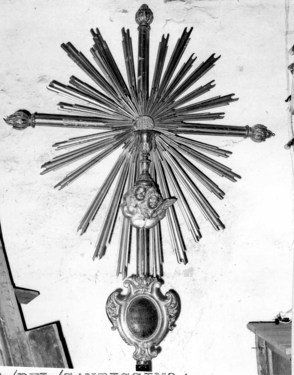 croce processionale - bottega emiliana (ultimo quarto sec. XIX)