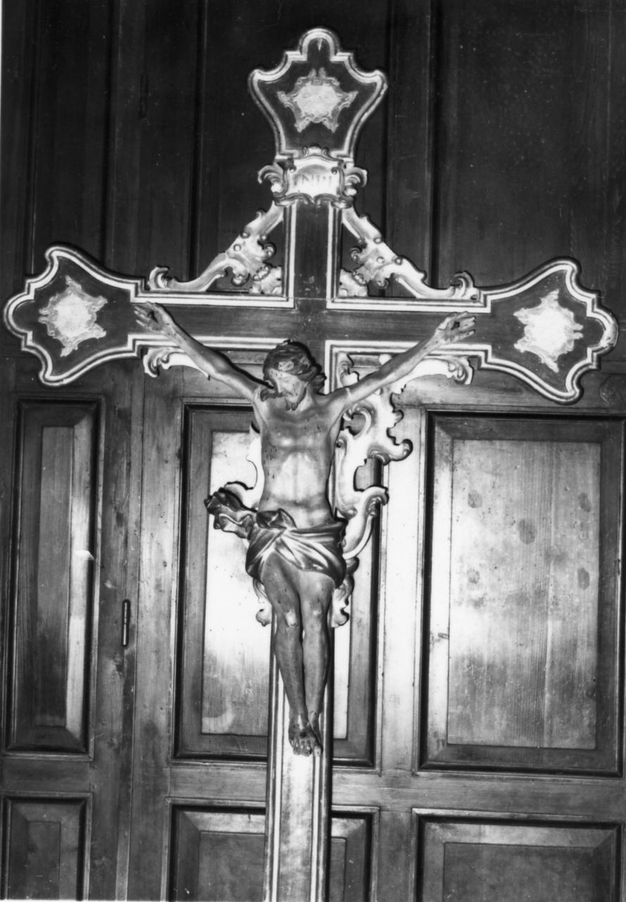 croce processionale - bottega emiliana (seconda metà sec. XVIII)