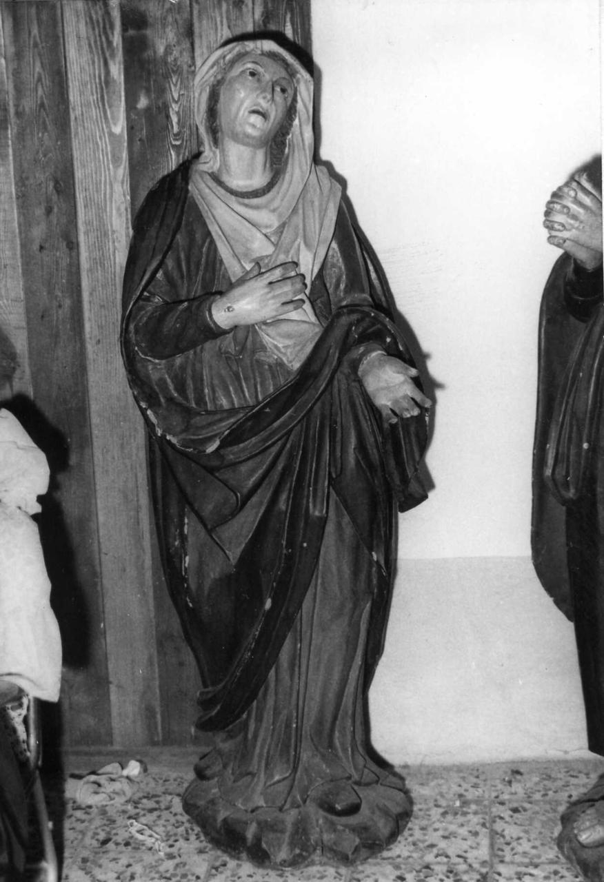 Madonna Addolorata (statua) - bottega emiliana (fine/inizio secc. XVI/ XVII)