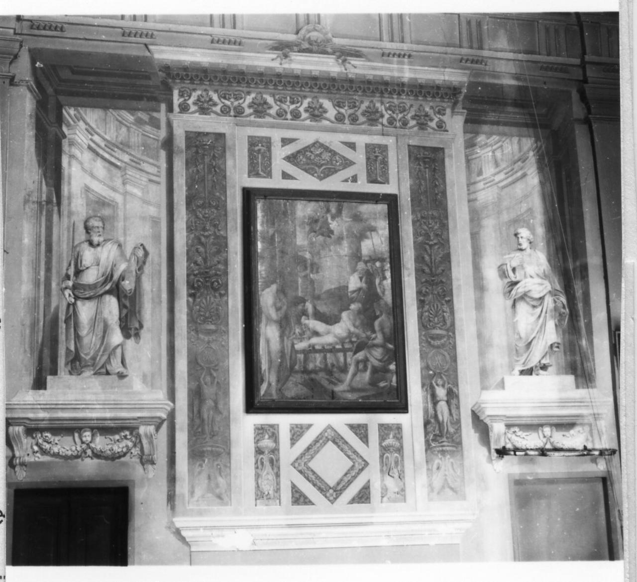 San Pietro e San Paolo (decorazione pittorica) - ambito reggiano (?) (fine/inizio secc. XVIII/ XIX)