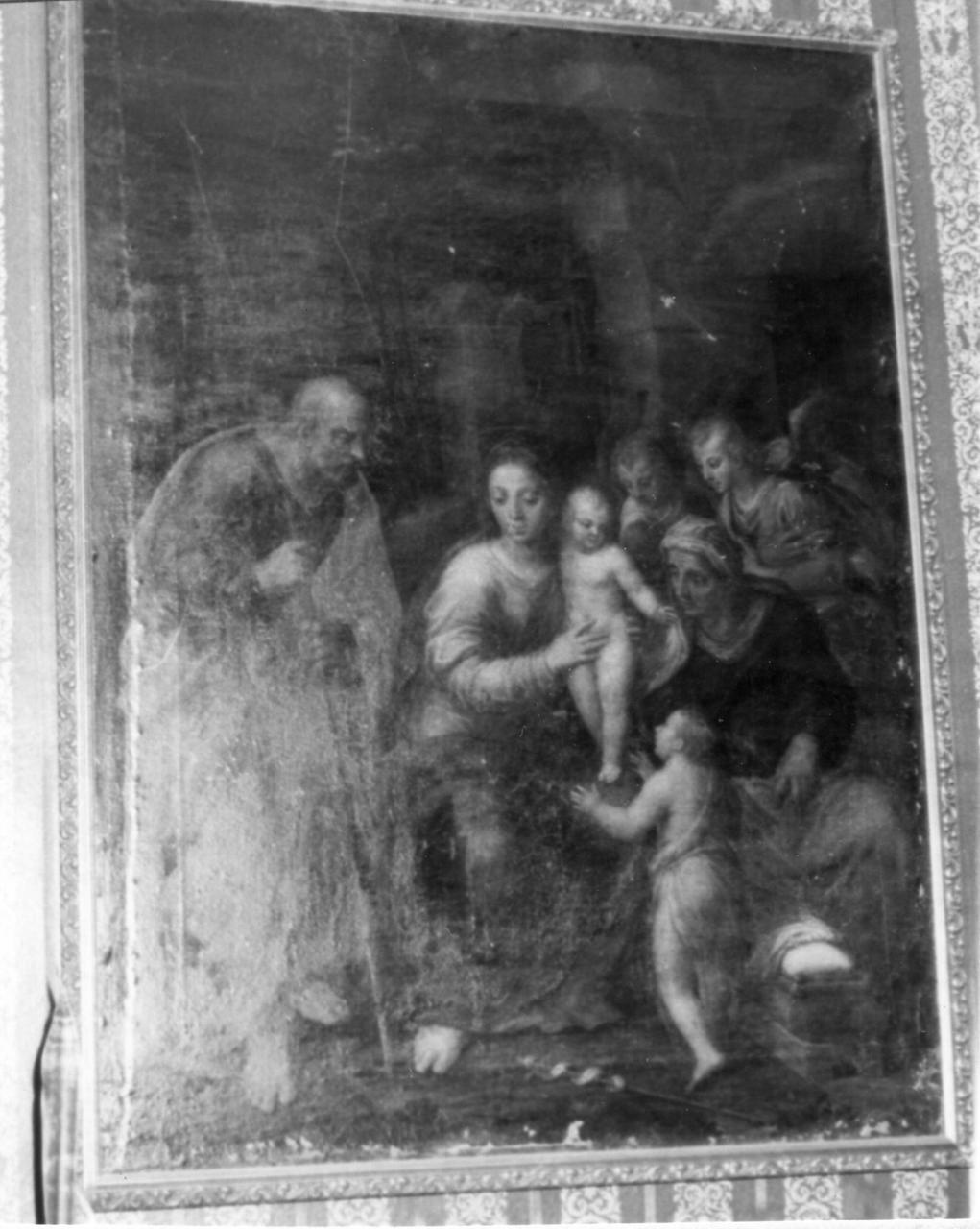 Sacra Famiglia (dipinto) di Filippi Sebastiano detto Bastianino (seconda metà sec. XVI)