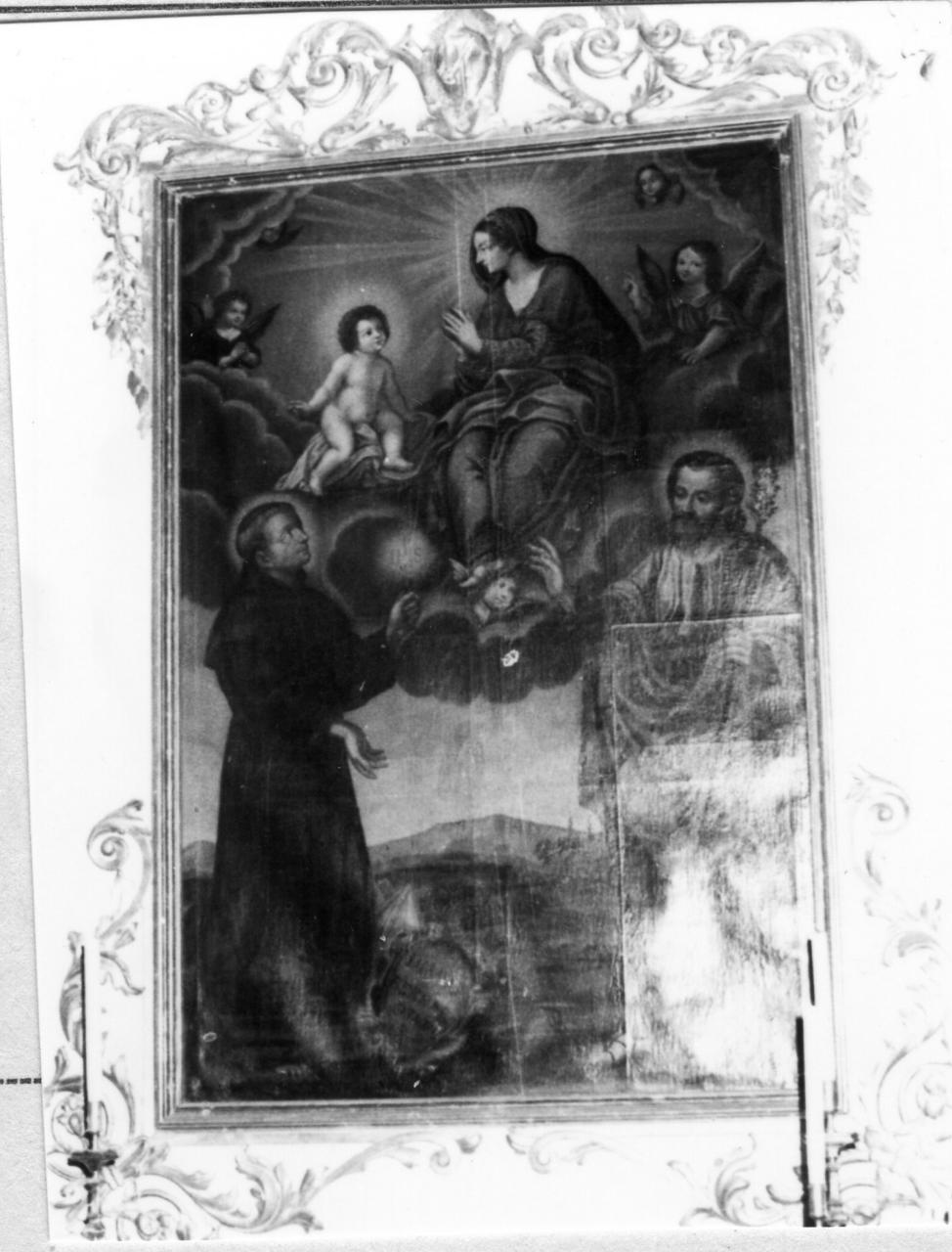 Madonna della Ghiara e Santi (dipinto) - ambito emiliano (seconda metà sec. XVII)