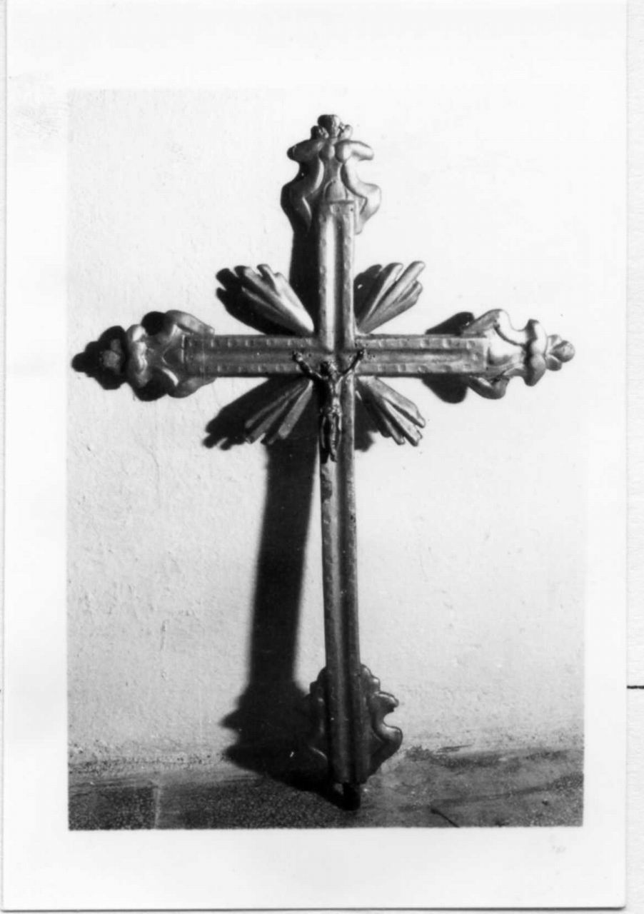 Cristo crocifisso (croce d'altare) - bottega italiana (sec. XVIII)