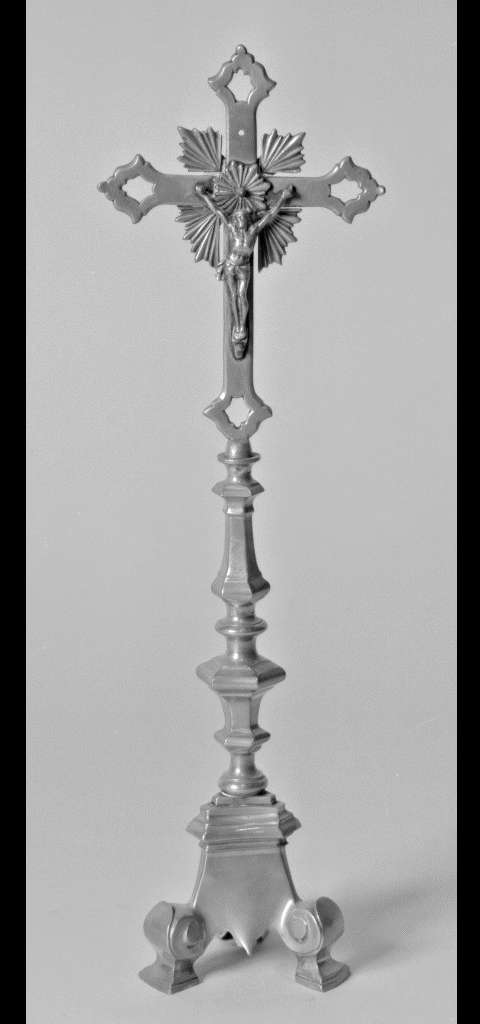 croce d'altare, serie - manifattura modenese (fine/inizio secc. XIX/ XX)
