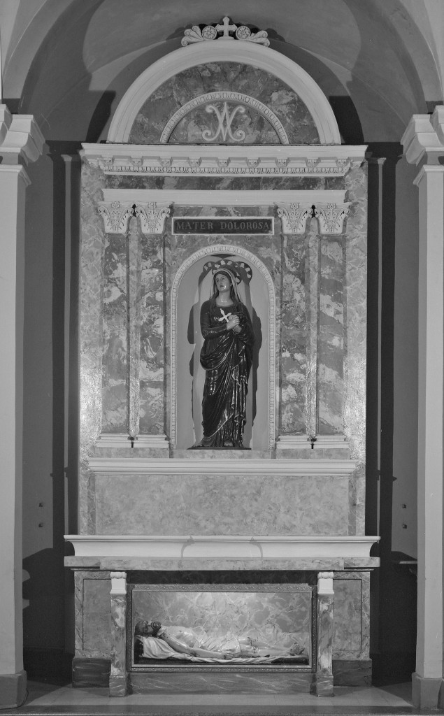 altare - manifattura modenese (seconda metà sec. XIX)