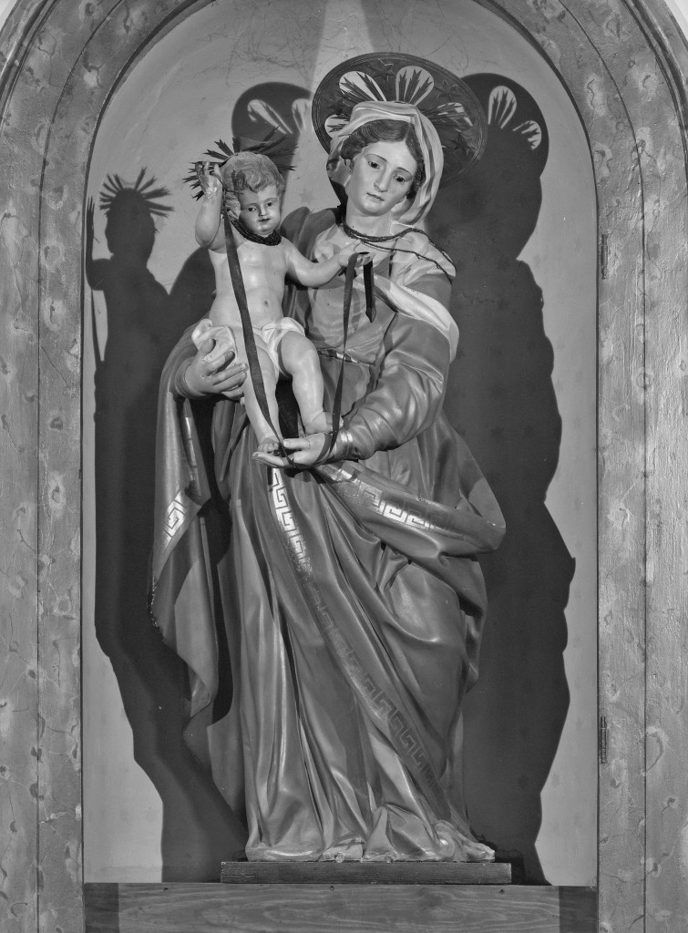 Madonna della Cintola (statua) - manifattura Graziani (primo quarto sec. XX)