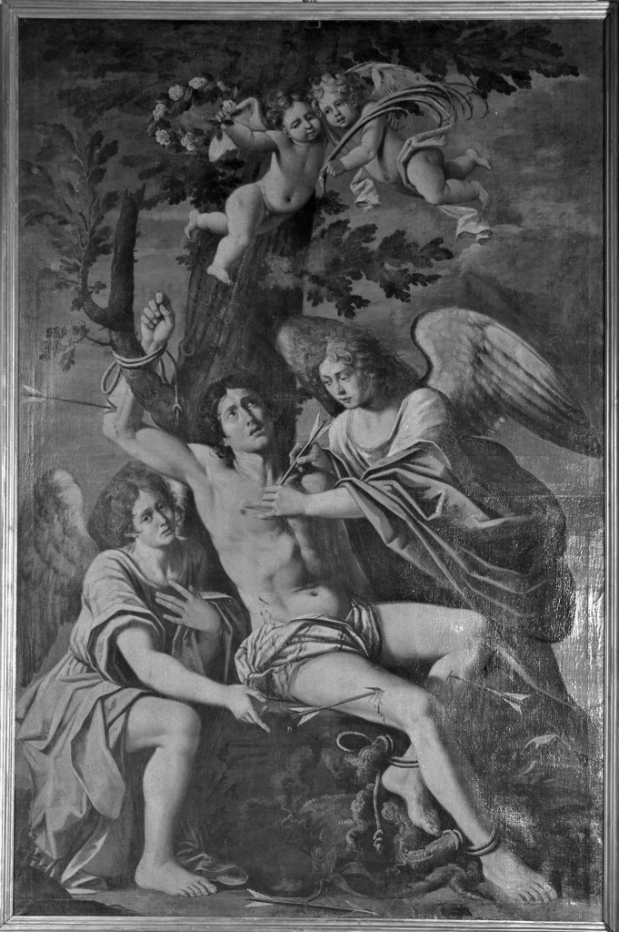martirio di San Sebastiano (dipinto) - ambito lombardo (prima metà sec. XVIII)