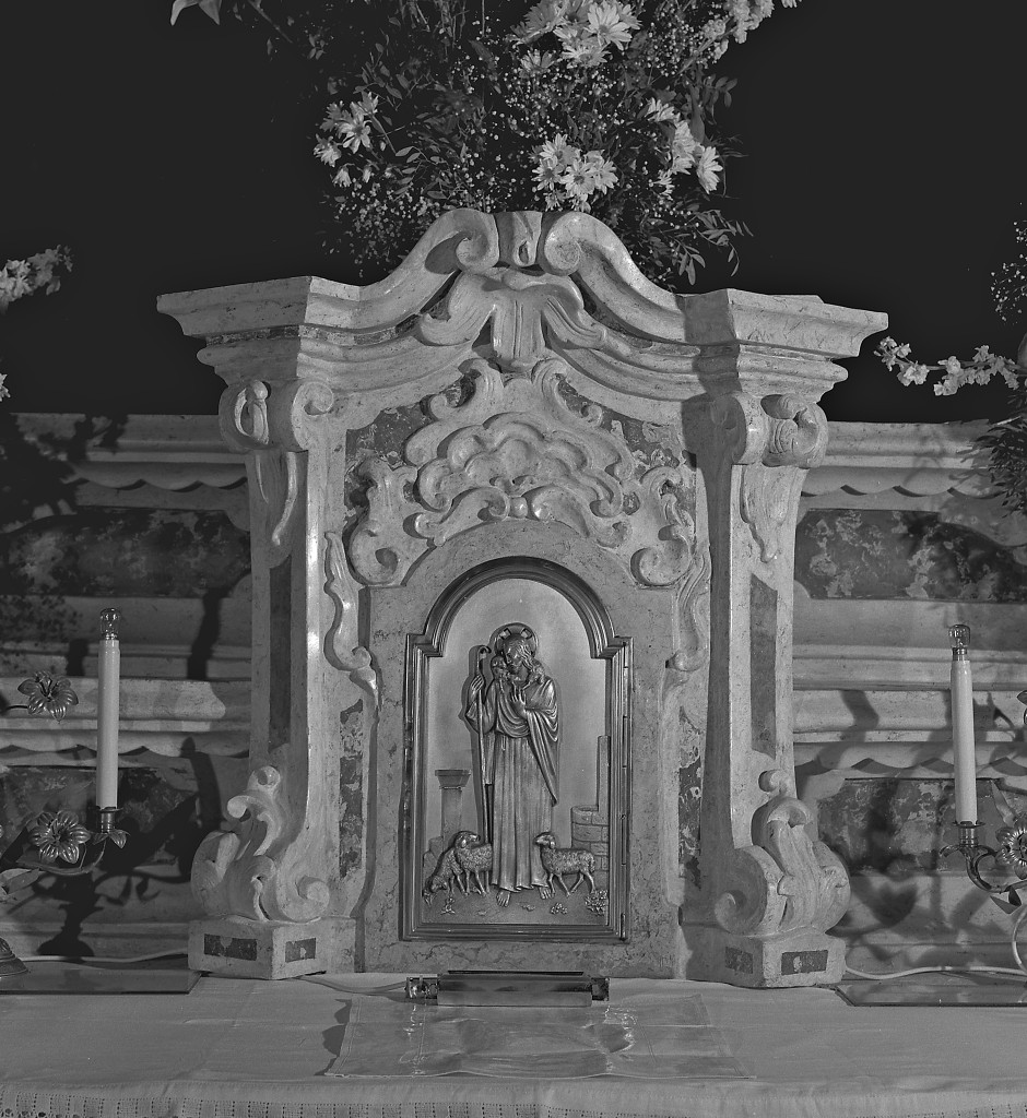 tabernacolo - a frontale architettonico - manifattura emiliana (seconda metà sec. XVIII)