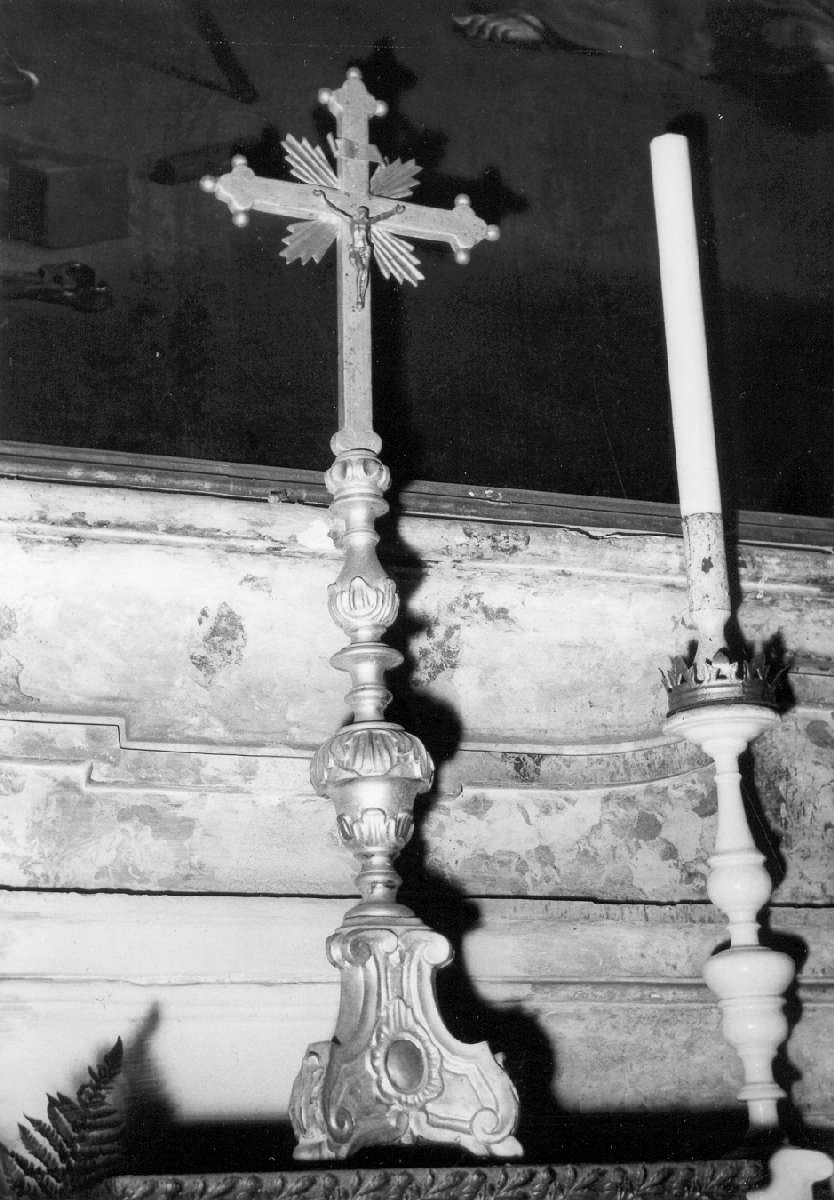croce d'altare - manifattura modenese (metà sec. XVIII)