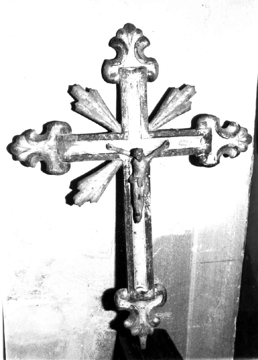 croce d'altare - manifattura reggiana (fine/inizio secc. XVIII/ XIX)