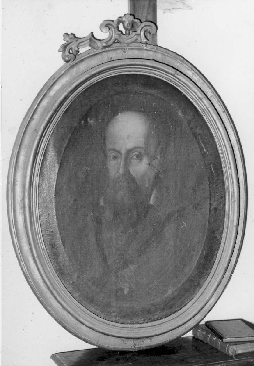 ritratto a mezza figura di un prelato (dipinto) - ambito emiliano-lombardo (sec. XVIII)
