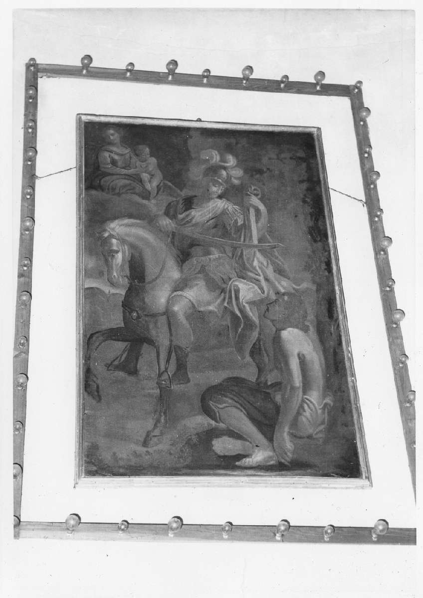 San Martino (dipinto) di Quattrini Giuseppe (sec. XVIII)
