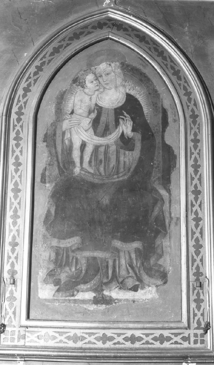 Madonna della Rondine (dipinto) - ambito reggiano (fine sec. XV)