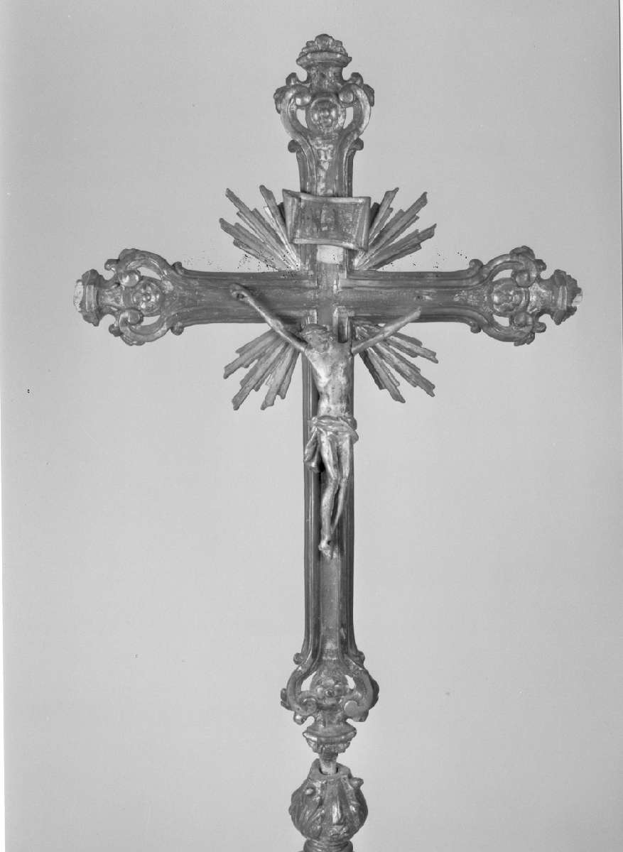 croce, elemento d'insieme - ambito reggiano (sec. XVIII)