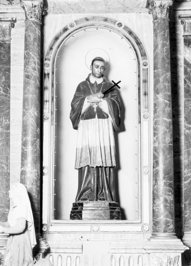 San Carlo Borromeo (statua) - ambito italiano (fine/inizio secc. XIX/ XX)