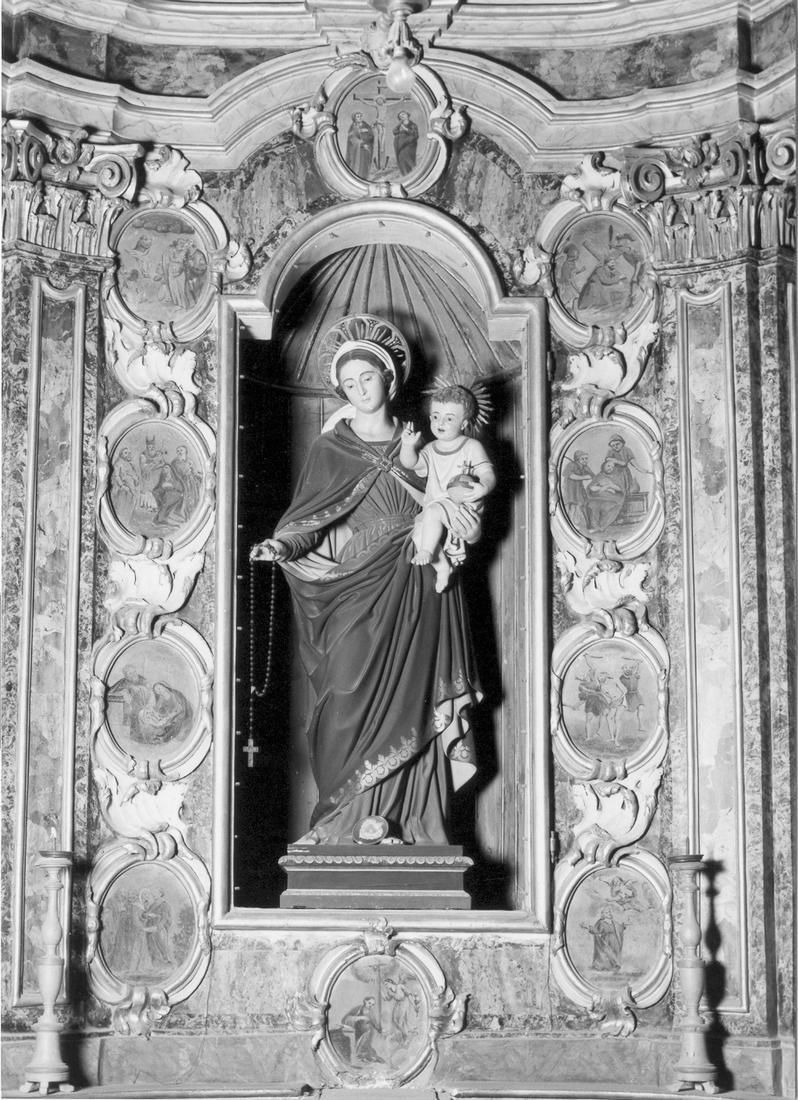 Madonna del Rosario (statua) - ambito italiano (fine/inizio secc. XIX/ XX)