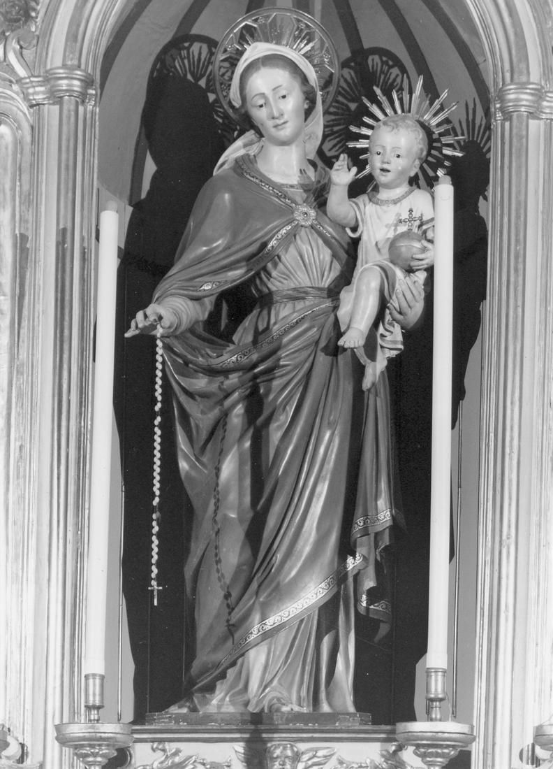 Madonna con Bambino (statua) - manifattura Graziani (sec. XIX)