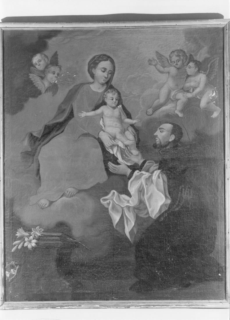 Madonna con Bambino e San Gaetano (dipinto) - ambito emiliano (seconda metà sec. XVIII)