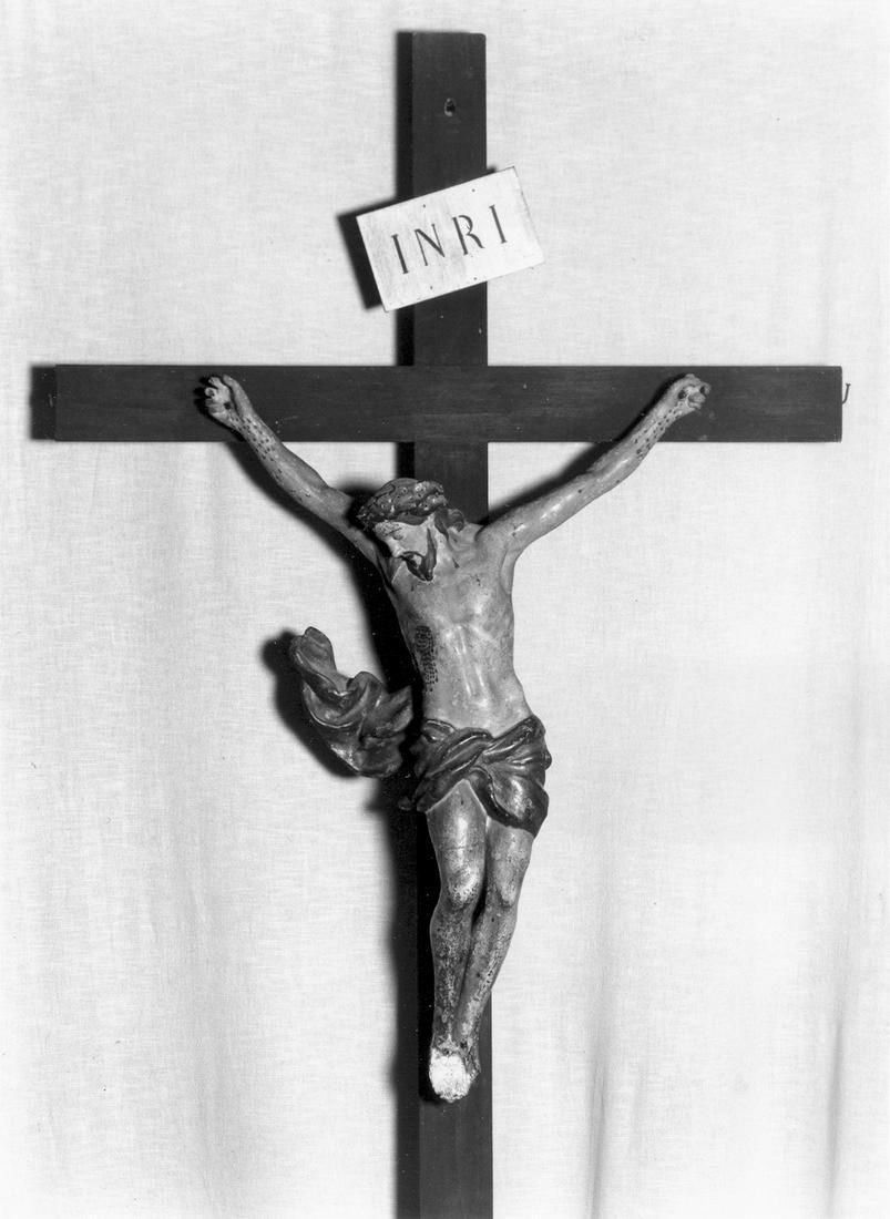 Cristo crocifisso (statuetta) - manifattura emiliano-lombarda (sec. XIX)