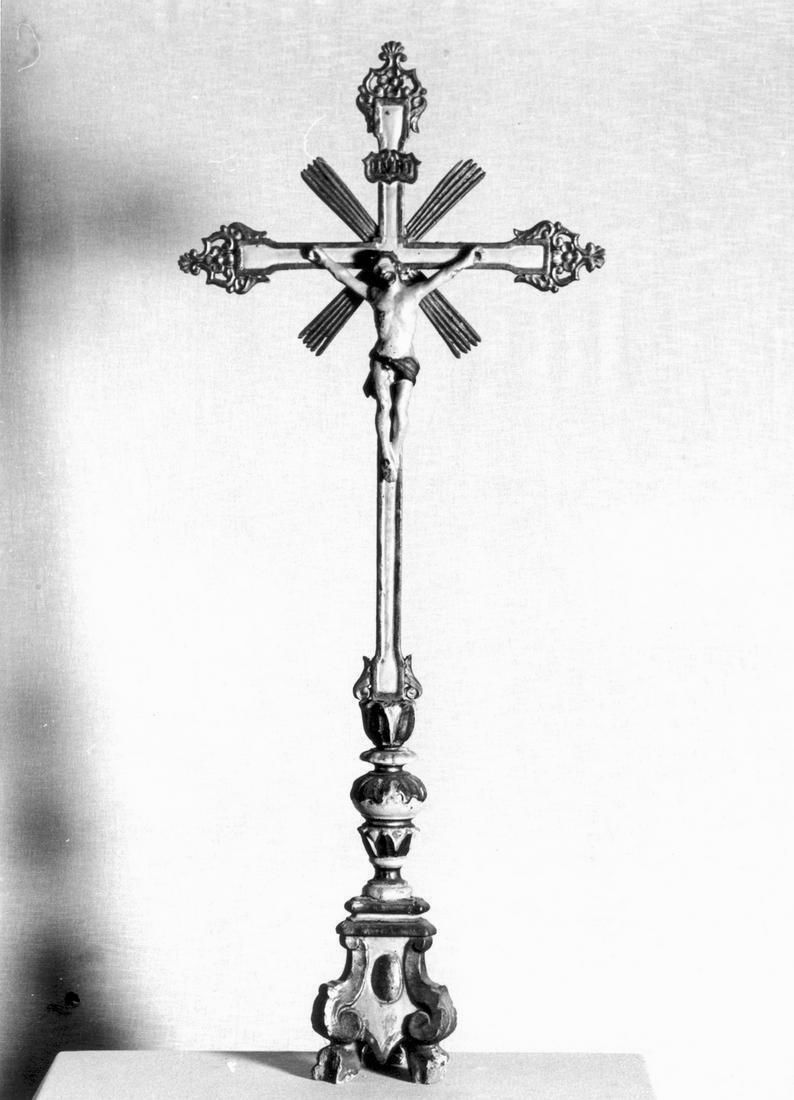croce d'altare - manifattura emiliano-lombarda (prima metà sec. XIX)