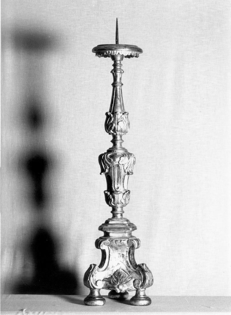 candeliere, serie - manifattura emiliano-lombarda (seconda metà sec. XVIII)