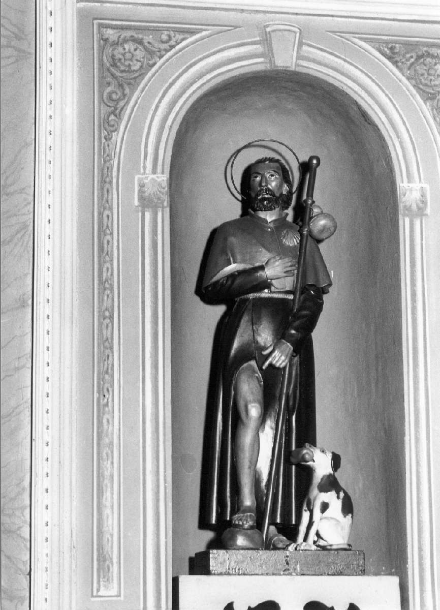 San Rocco (statua) di Baccarini Amadio (sec. XIX)