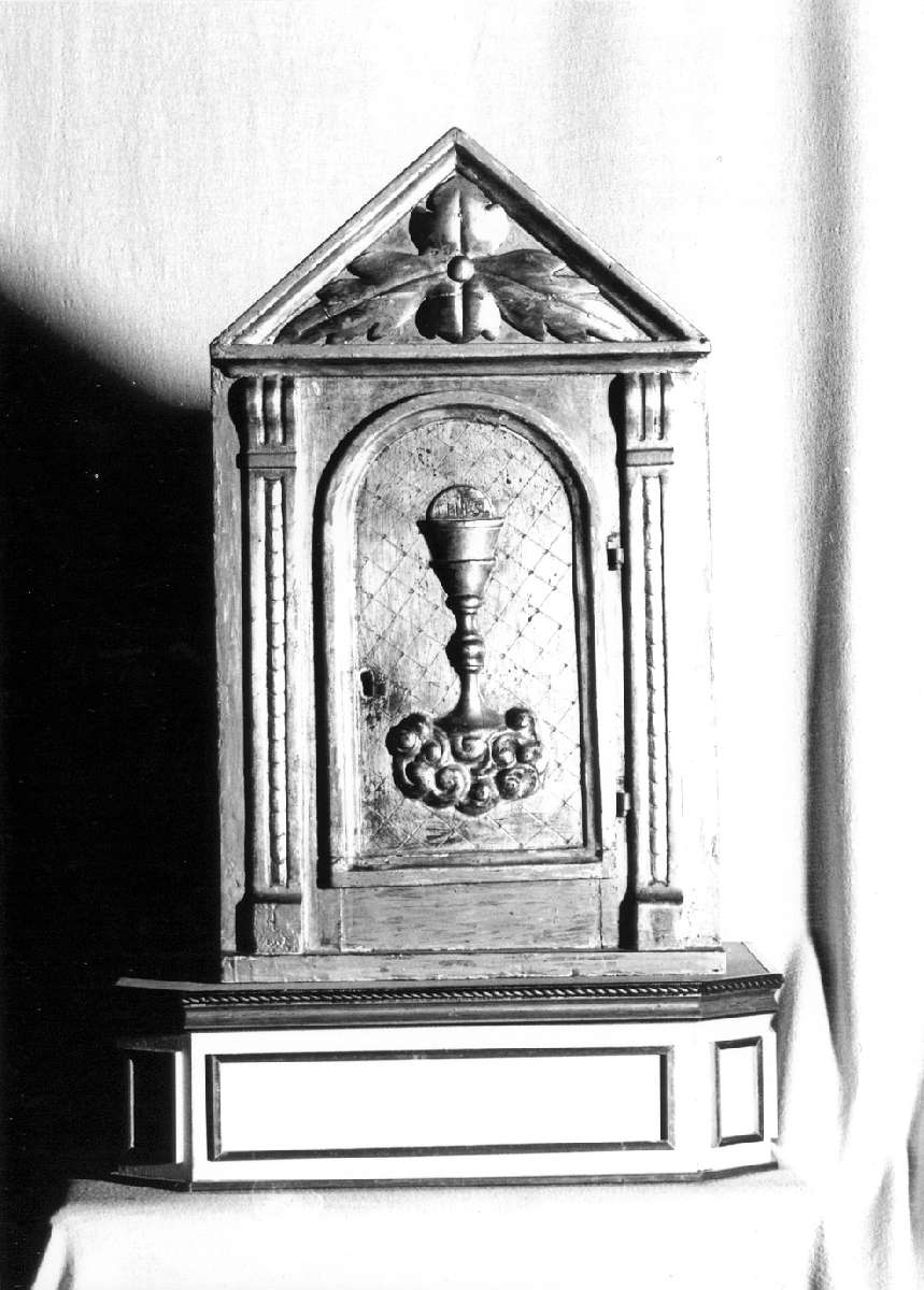tabernacolo - manifattura emiliano-lombarda (prima metà sec. XIX)