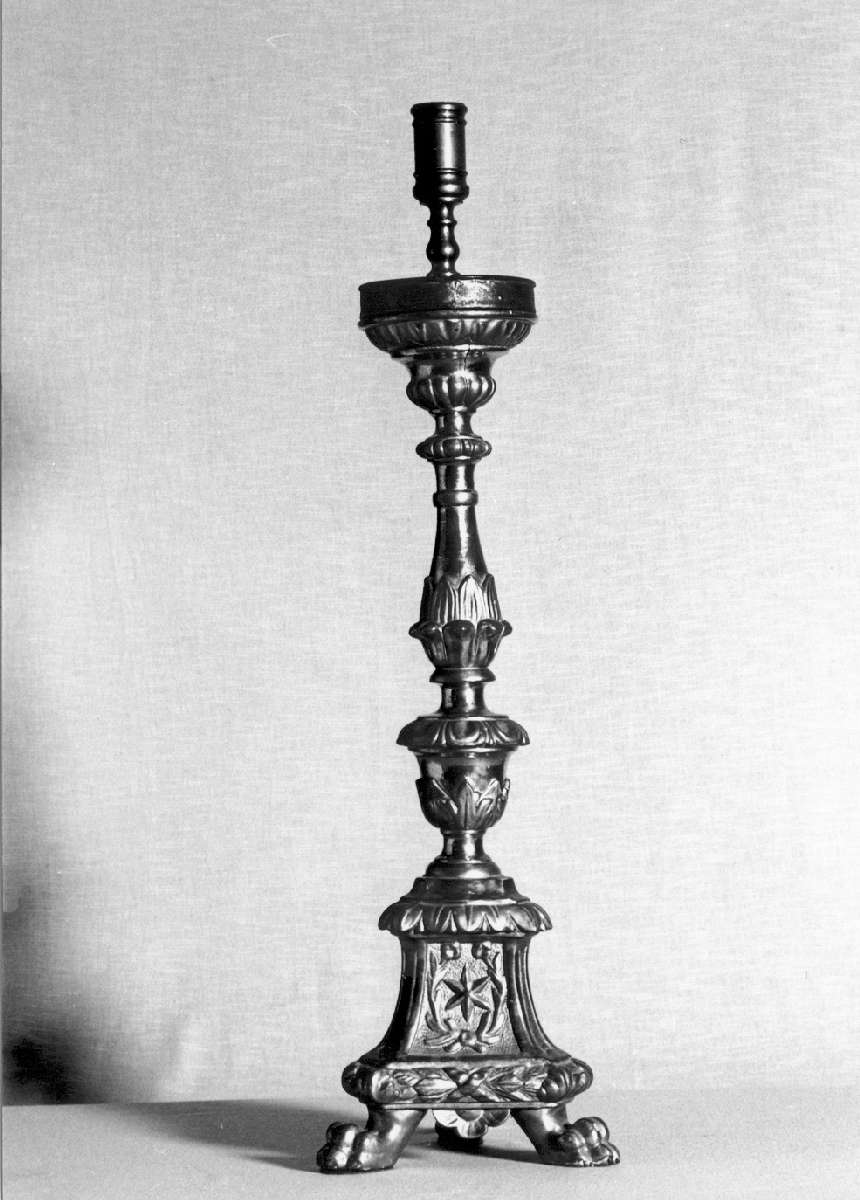 candeliere, serie - manifattura emiliano-lombarda (prima metà sec. XIX)