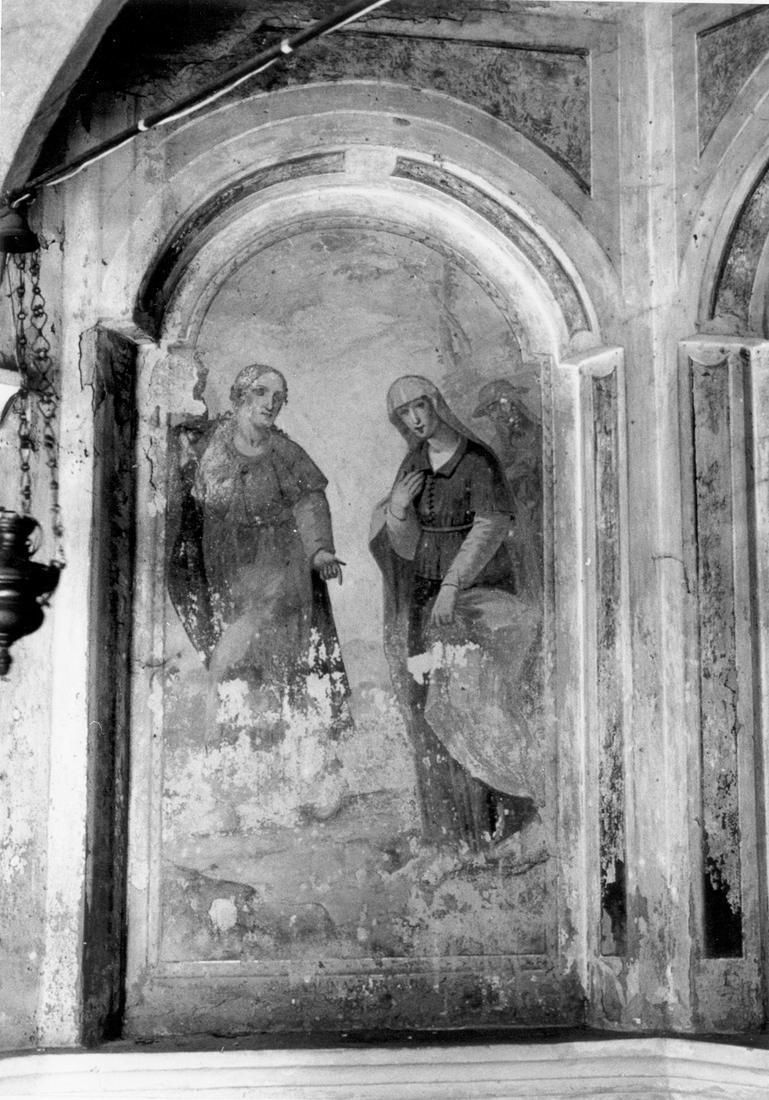 Cristo e Sant'Orsolina (dipinto) - ambito emiliano-lombardo (sec. XVIII)