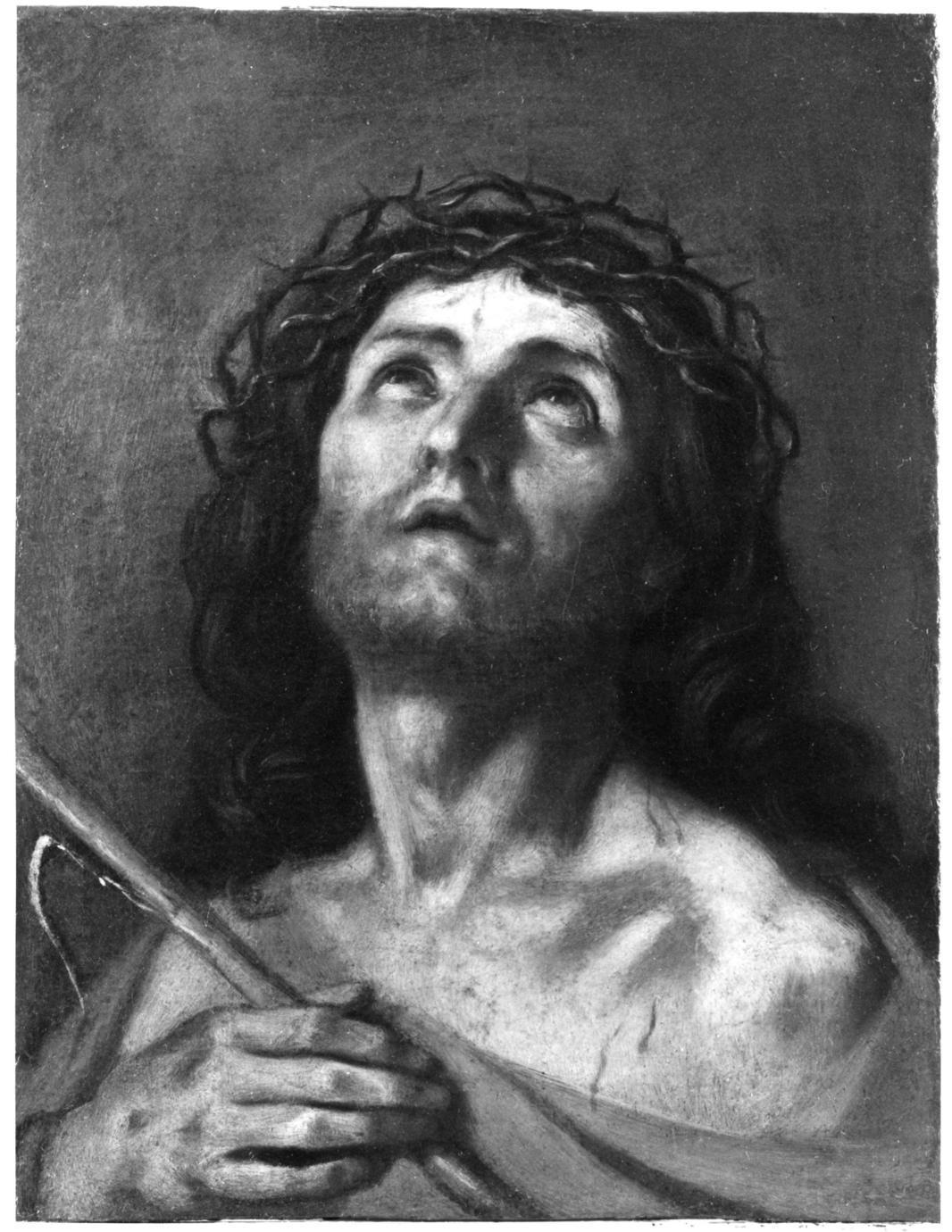 Cristo coronato di spine (dipinto) - ambito emiliano (seconda metà sec. XVII)
