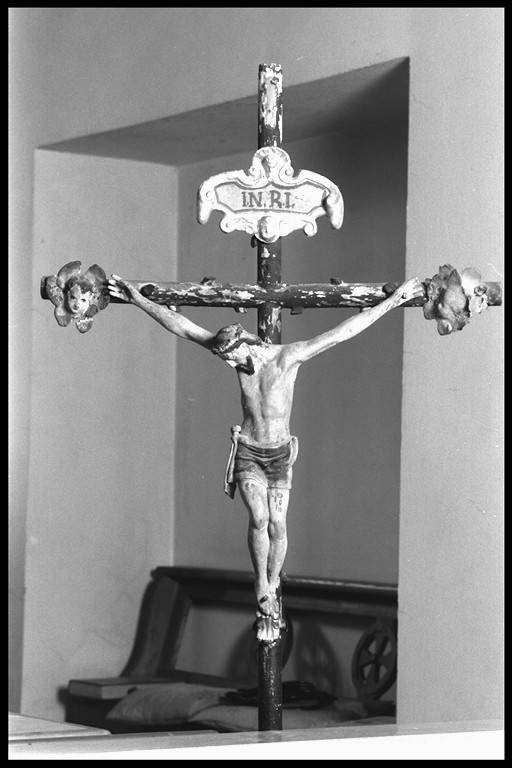croce processionale - manifattura emiliana (secc. XVIII/ XIX)