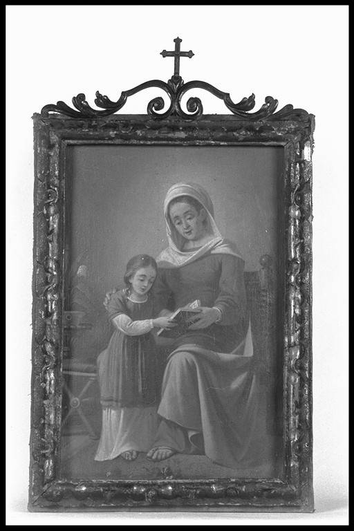 Sant'Anna con la Madonna bambina (dipinto) - ambito emiliano (fine/inizio secc. XIX/ XX)