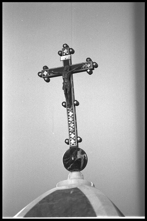 croce d'altare - produzione modenese (seconda metà sec. XVIII)
