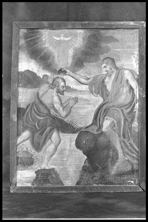 battesimo di Cristo (dipinto) - ambito modenese (seconda metà sec. XVIII)