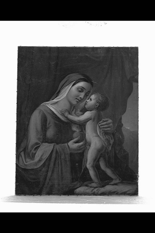 Madonna con Bambino (dipinto) - ambito emiliano (prima metà sec. XIX)
