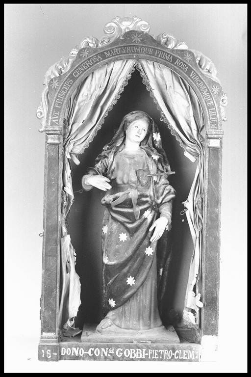 Madonna Addolorata (statuetta devozionale) - manifattura modenese (sec. XIX)