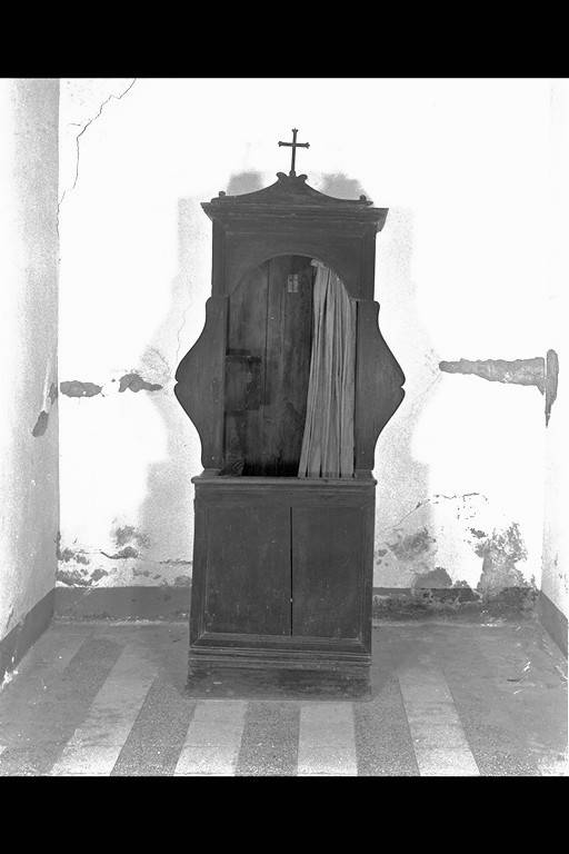 confessionale - manifattura modenese (fine sec. XVIII)
