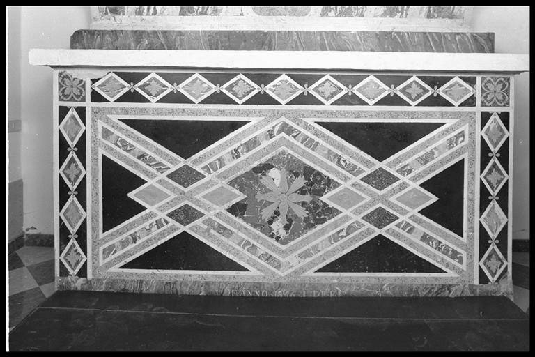 altare - bottega Tondelli Francesco (sec. XIX)