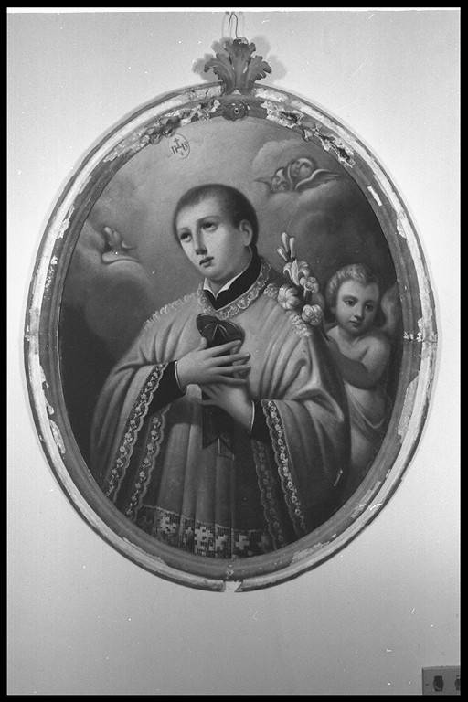 San Luigi Gonzaga (dipinto) - manifattura emiliana (seconda metà sec. XVIII)