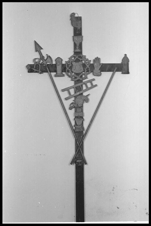 croce penitenziale - manifattura modenese (fine sec. XIX)